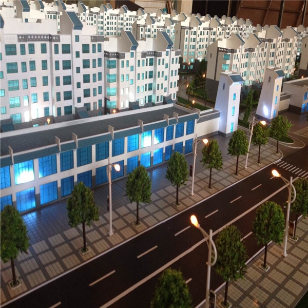 民勤和政楼盘模型